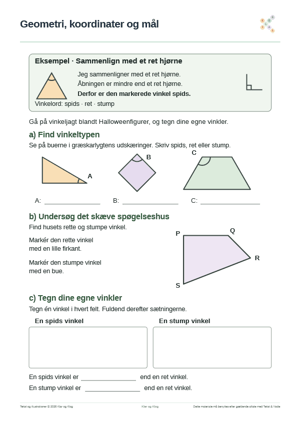 Forhåndsvisning af Vinkeljagt til Halloween