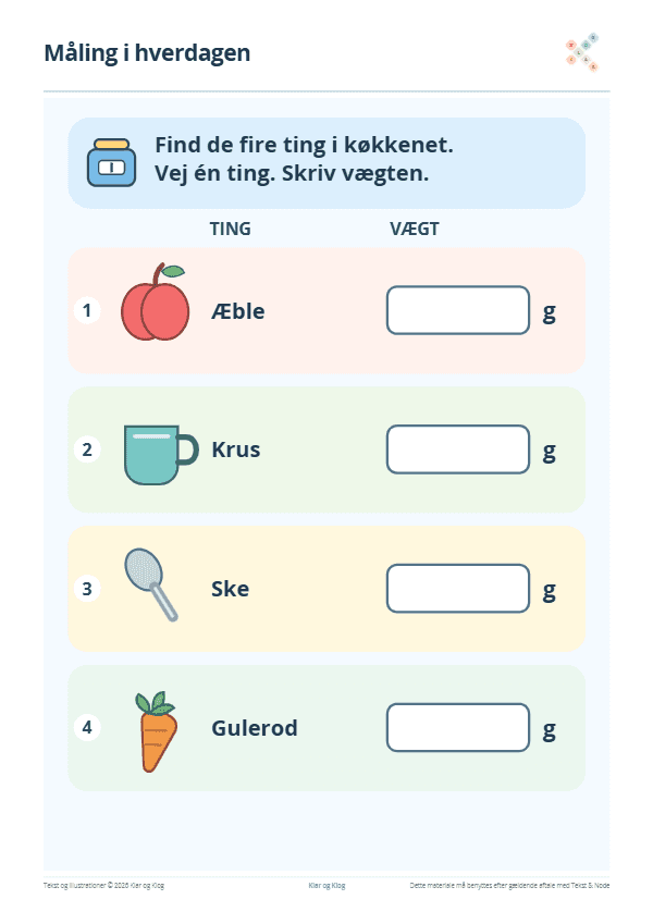 Forhåndsvisning af Vej ting i køkkenet